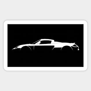 Porsche Carrera GT Silhouette Magnet